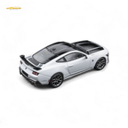(Pre-Order) DCM Mustang Dark Horse - Crystal White - Titanium Wheels 1:64 - Collectors World Toys