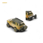 GCD Toyota Speed Master Silver Muddy 4 RUNNER – Silver Muddy 1:64 - Collectors World Toys