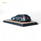 Qidian Model Audi RS6 Avant (C7) Crock Station wagon DTM Wide-Body Modified  - Gungrey 1/64 - Collectors World Toys