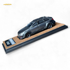 Qidian Model Audi RS6 Avant (C7) Crock Station wagon DTM Wide-Body Modified  - Gungrey 1/64 - Collectors World Toys