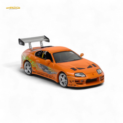(Pre-Order) Fast Speed Supra Targa 4th Generation Bomex Version - FNF Orange Ordinary 1:64 - Collectors World Toys
