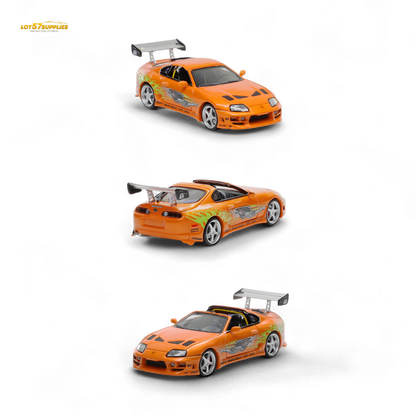 (Pre-Order) Fast Speed Supra Targa 4th Generation Bomex Version - FNF Orange Ordinary 1:64
