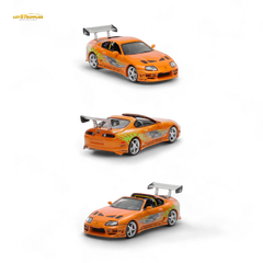 (Pre-Order) Fast Speed Supra Targa 4th Generation Bomex Version - FNF Orange Ordinary 1:64 - Collectors World Toys