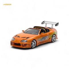 (Pre-Order) Fast Speed Supra Targa 4th Generation Bomex Version - FNF Orange Ordinary 1:64 - Collectors World Toys