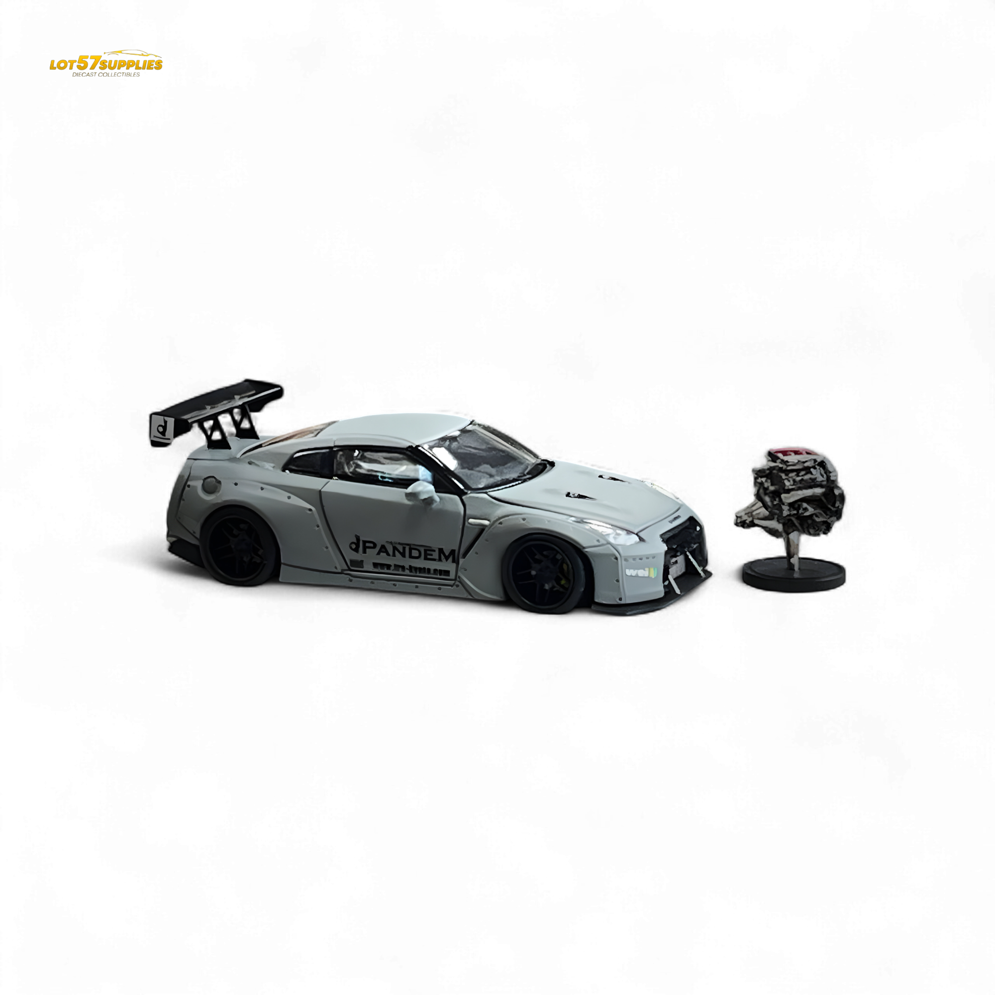 PGM Rocket Bunny R35 Combat Grey - Luxury Version 1:64