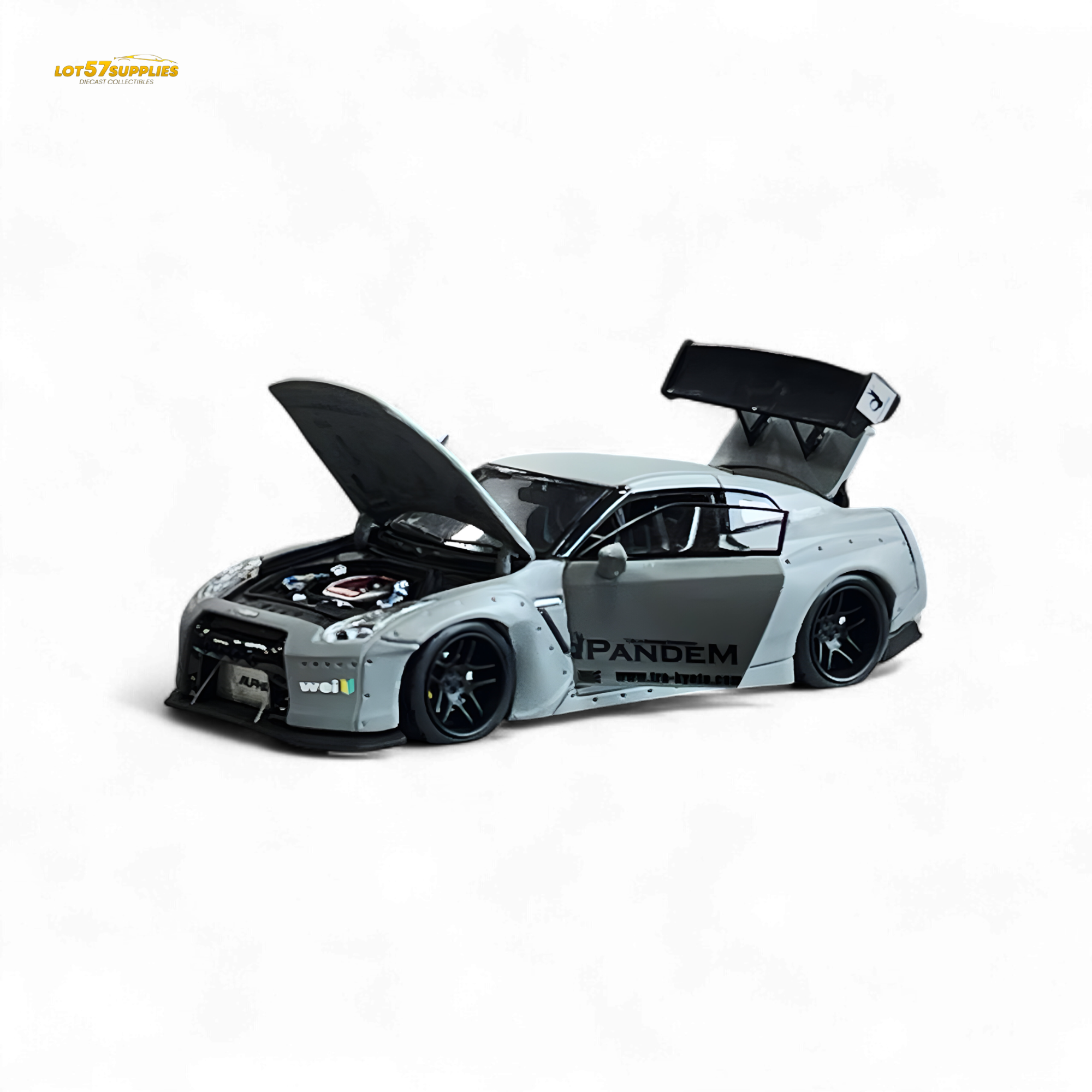 PGM Rocket Bunny R35 Combat Grey - Luxury Version 1:64