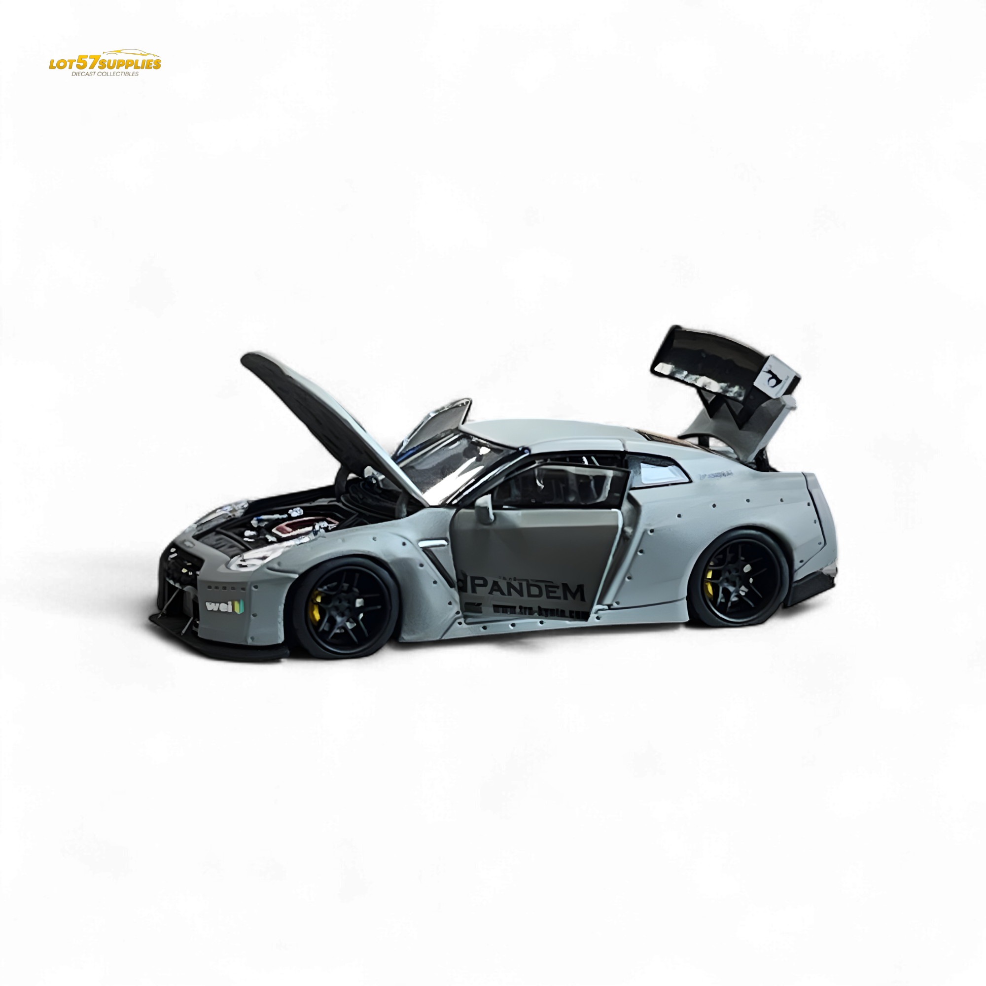 PGM Rocket Bunny R35 Combat Grey - Luxury Version 1:64