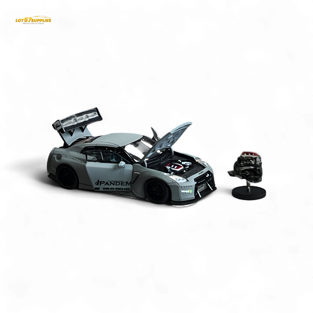 PGM Rocket Bunny R35 Combat Grey - Luxury Version 1:64