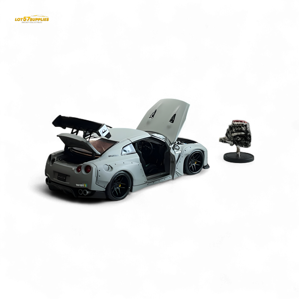 PGM Rocket Bunny R35 Combat Grey - Luxury Version 1:64