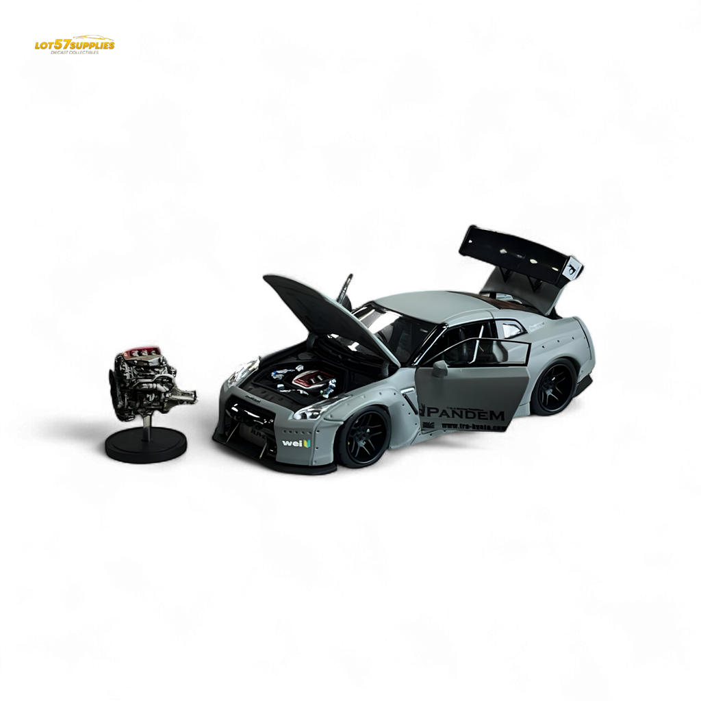 PGM Rocket Bunny R35 Combat Grey - Luxury Version 1:64