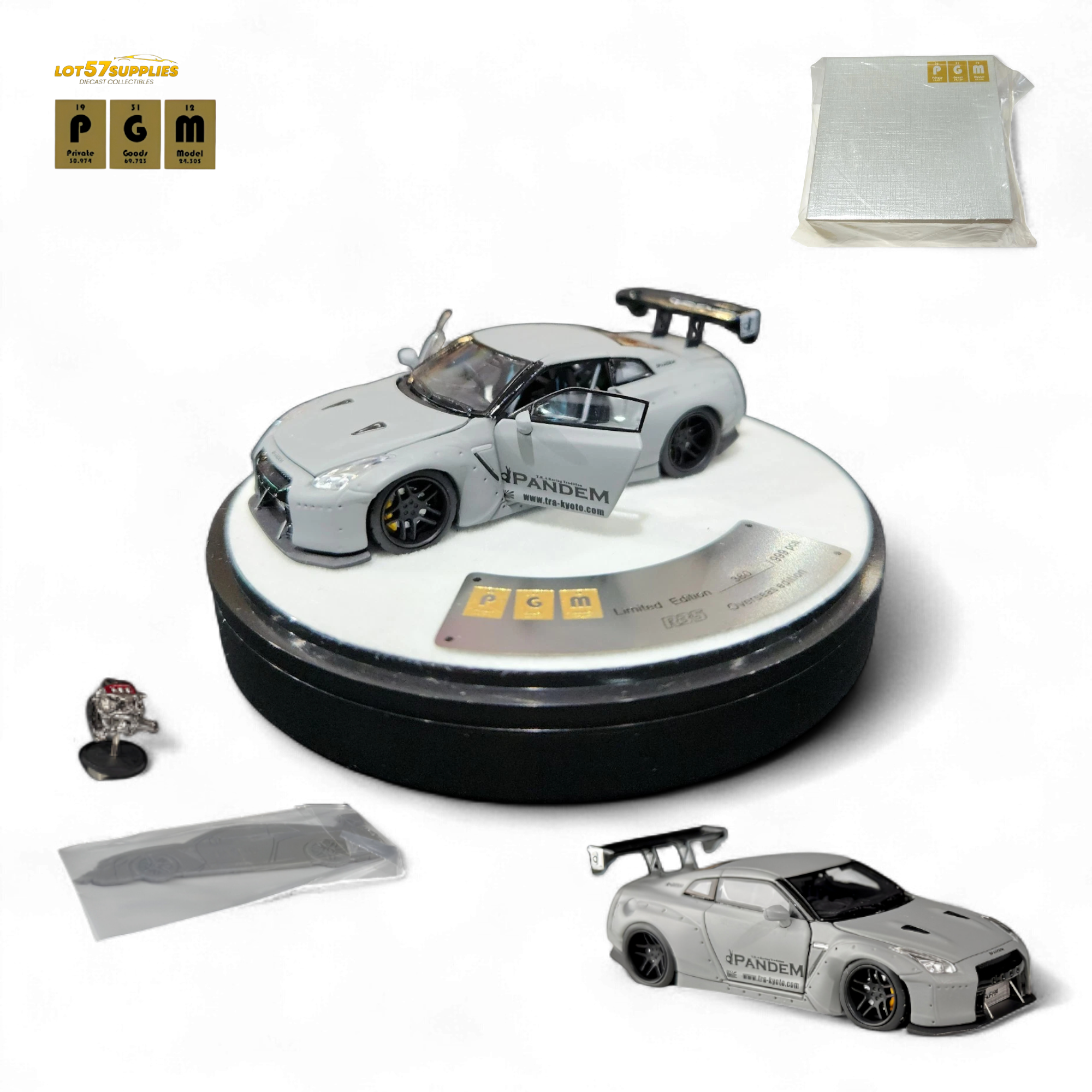 PGM Rocket Bunny R35 Combat Grey - Luxury Version 1:64 Main image