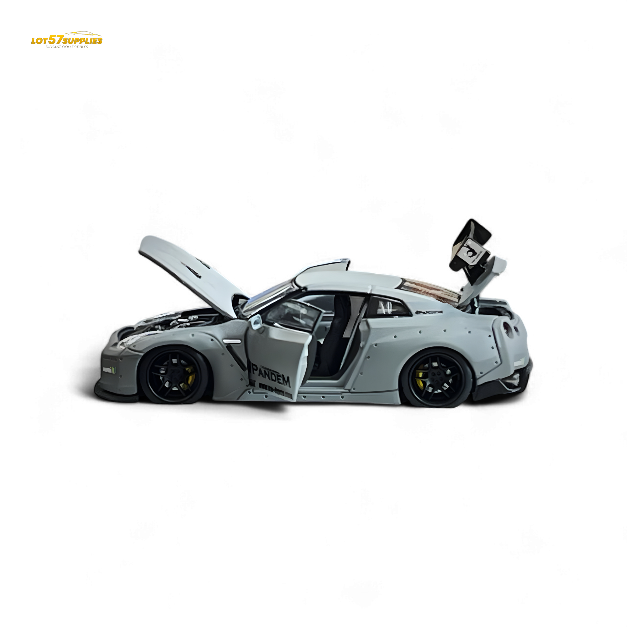 PGM Rocket Bunny R35 Combat Grey - Luxury Version 1:64