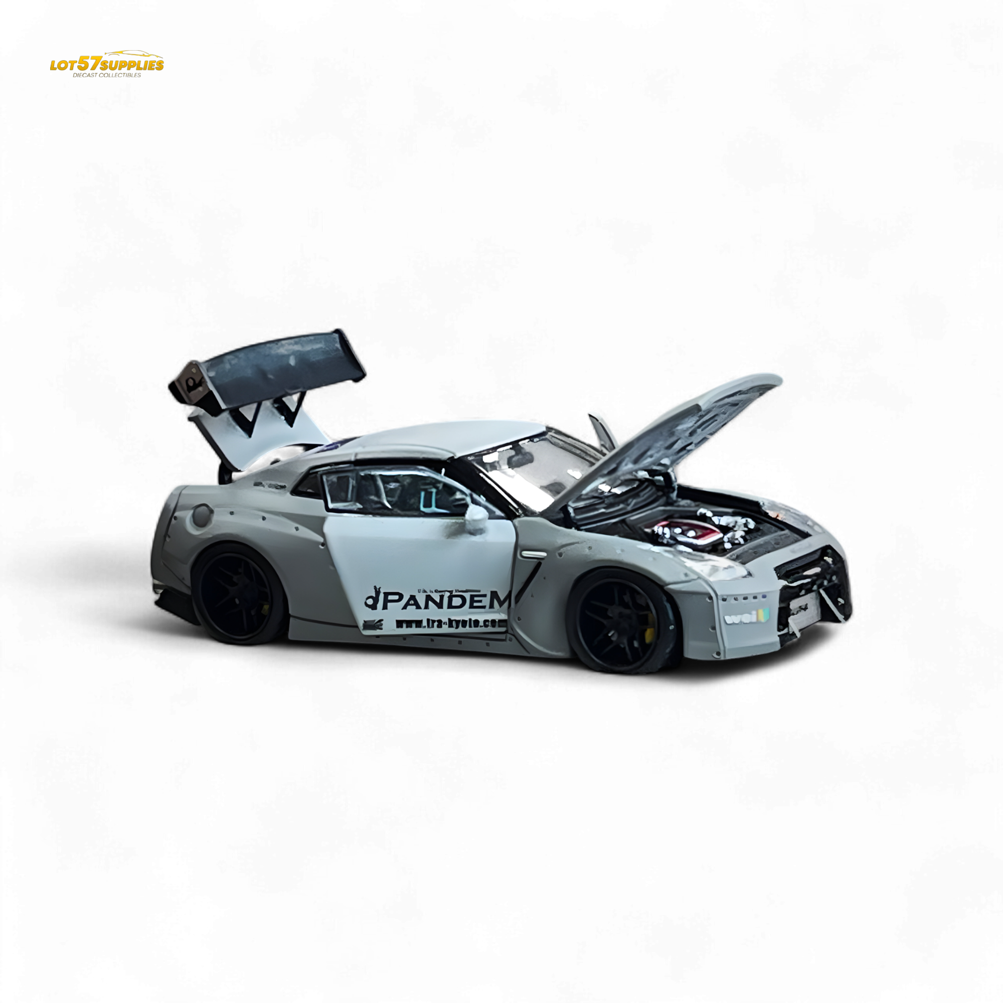 PGM Rocket Bunny R35 Combat Grey - Luxury Version 1:64