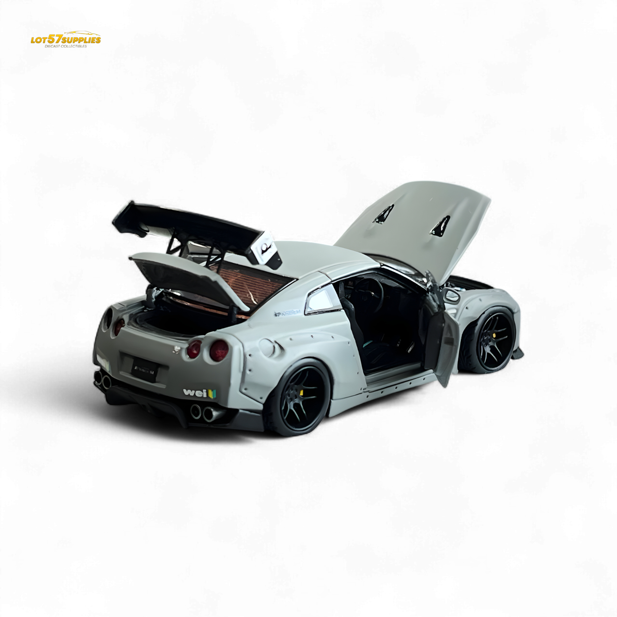 PGM Rocket Bunny R35 Combat Grey - Luxury Version 1:64