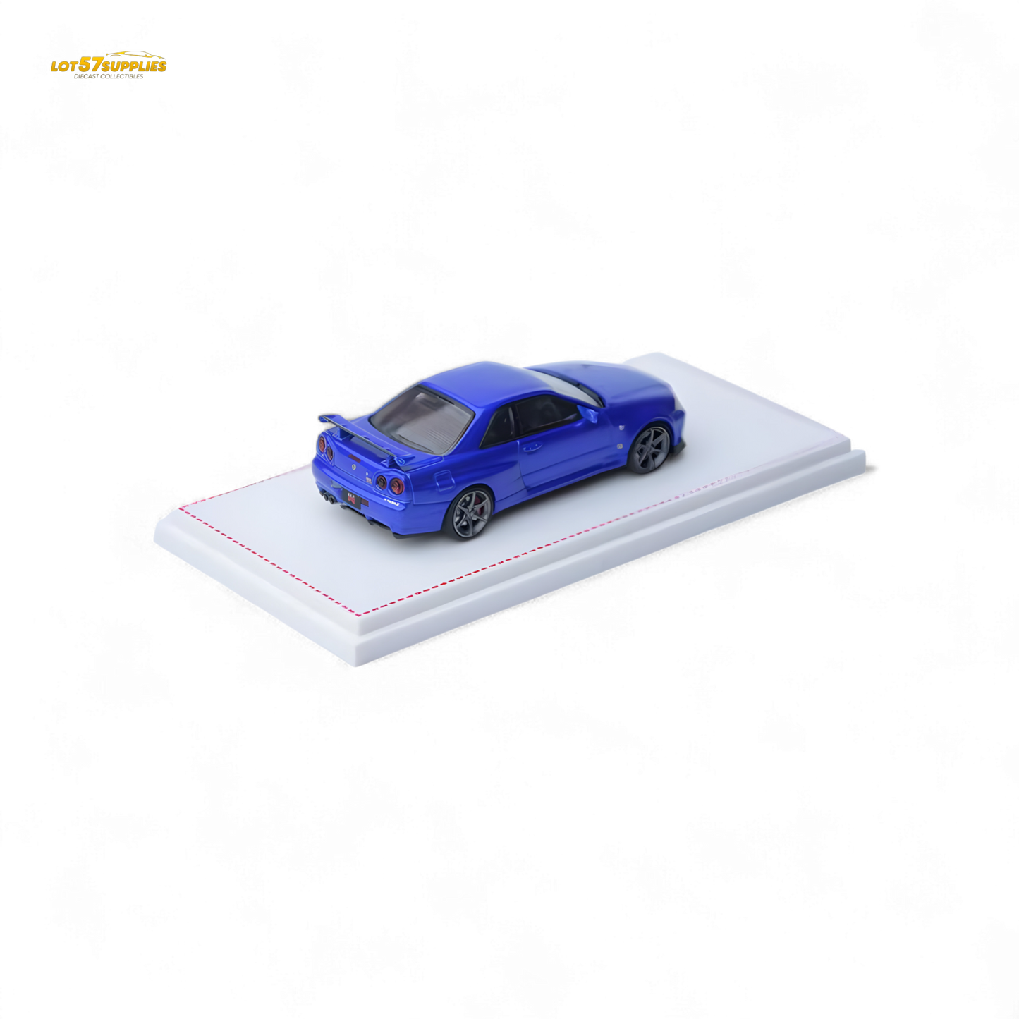 Focal Horizon Skyline GT-R R34 V-SPEC-II - Bayside Blue 1:64