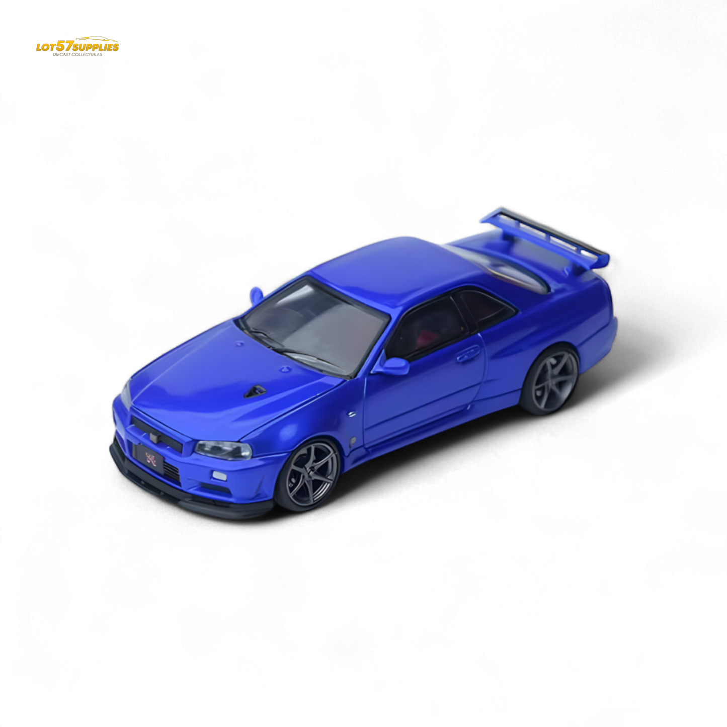 Focal Horizon Skyline GT-R R34 V-SPEC-II - Bayside Blue 1:64