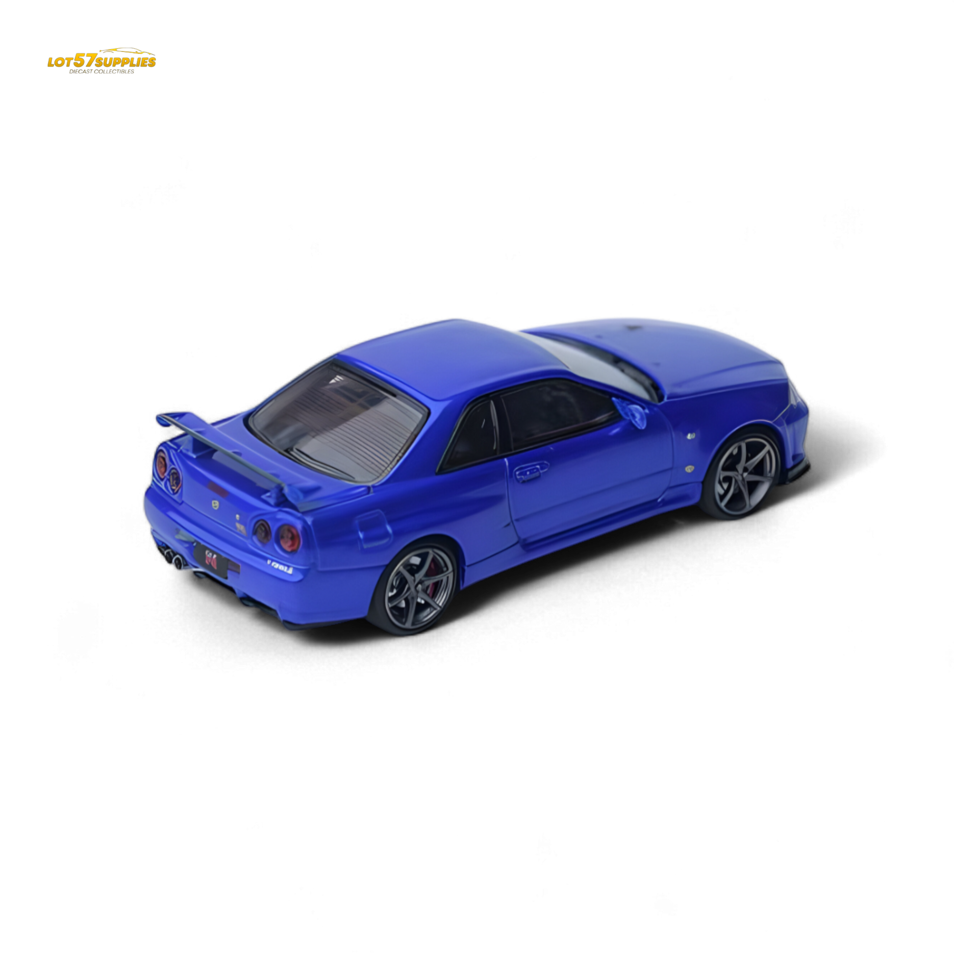 Focal Horizon Skyline GT-R R34 V-SPEC-II - Bayside Blue 1:64