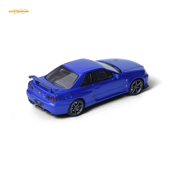 Focal Horizon Skyline GT-R R34 V-SPEC-II - Bayside Blue 1:64