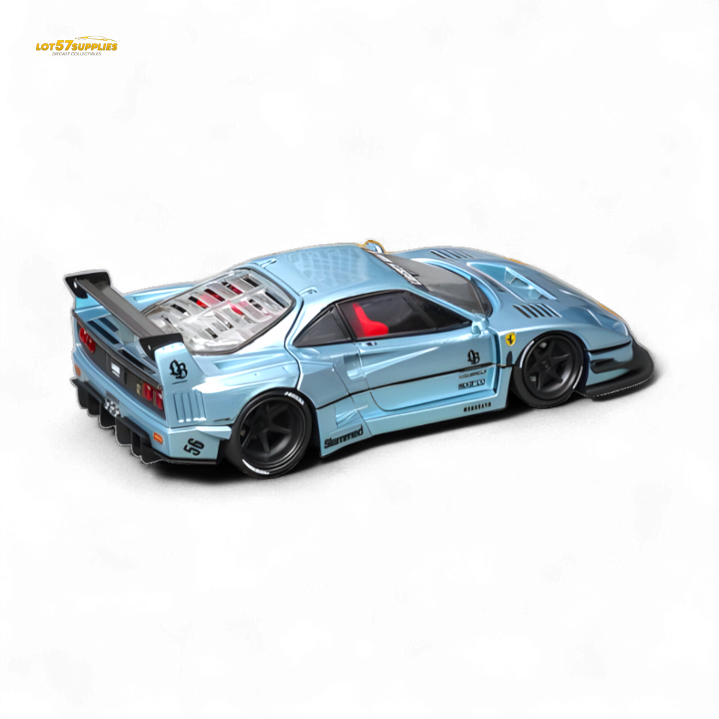 (Pre-Order) Star Model F40 LB-Works WideBody - Ice Blue Ordinary 1:64 ...