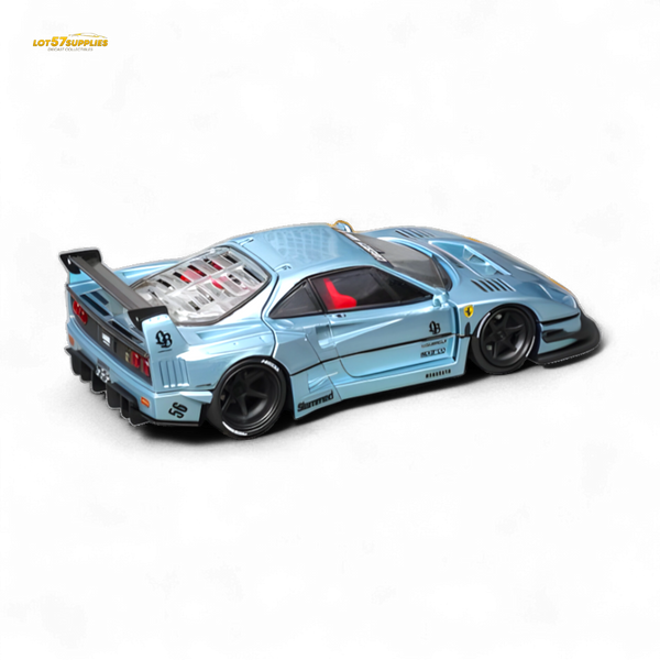 (Pre-Order) Star Model F40 LB-Works WideBody - Ice Blue Ordinary 1:64