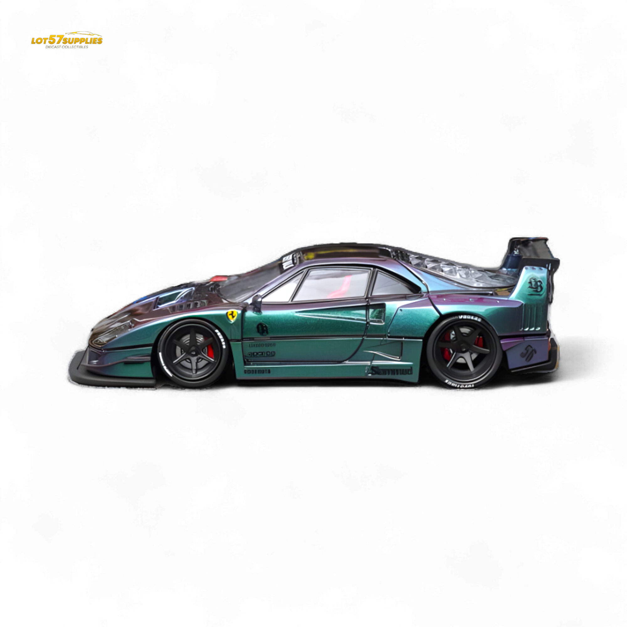 (Pre-Order) Star Model F40 LB-Works Wide-Body - Magic Purple Ordinary 1:64