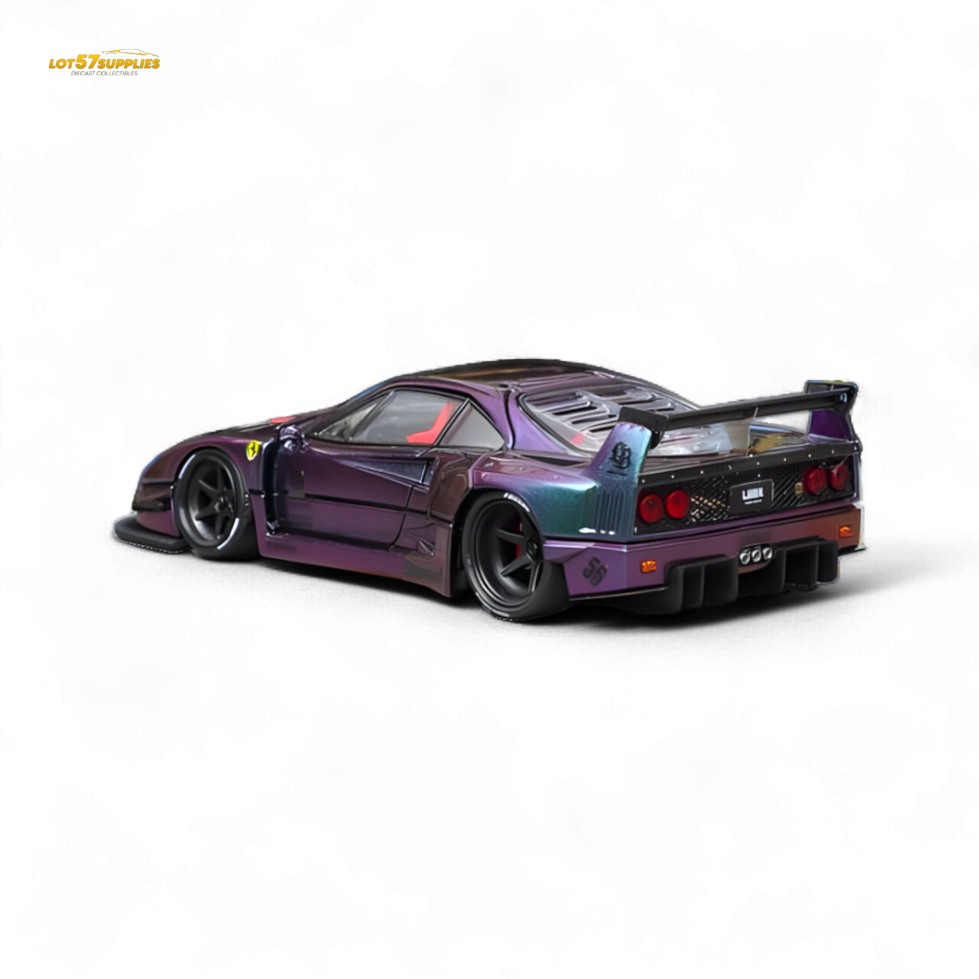 (Pre-Order) Star Model F40 LB-Works Wide-Body - Magic Purple Ordinary 1:64