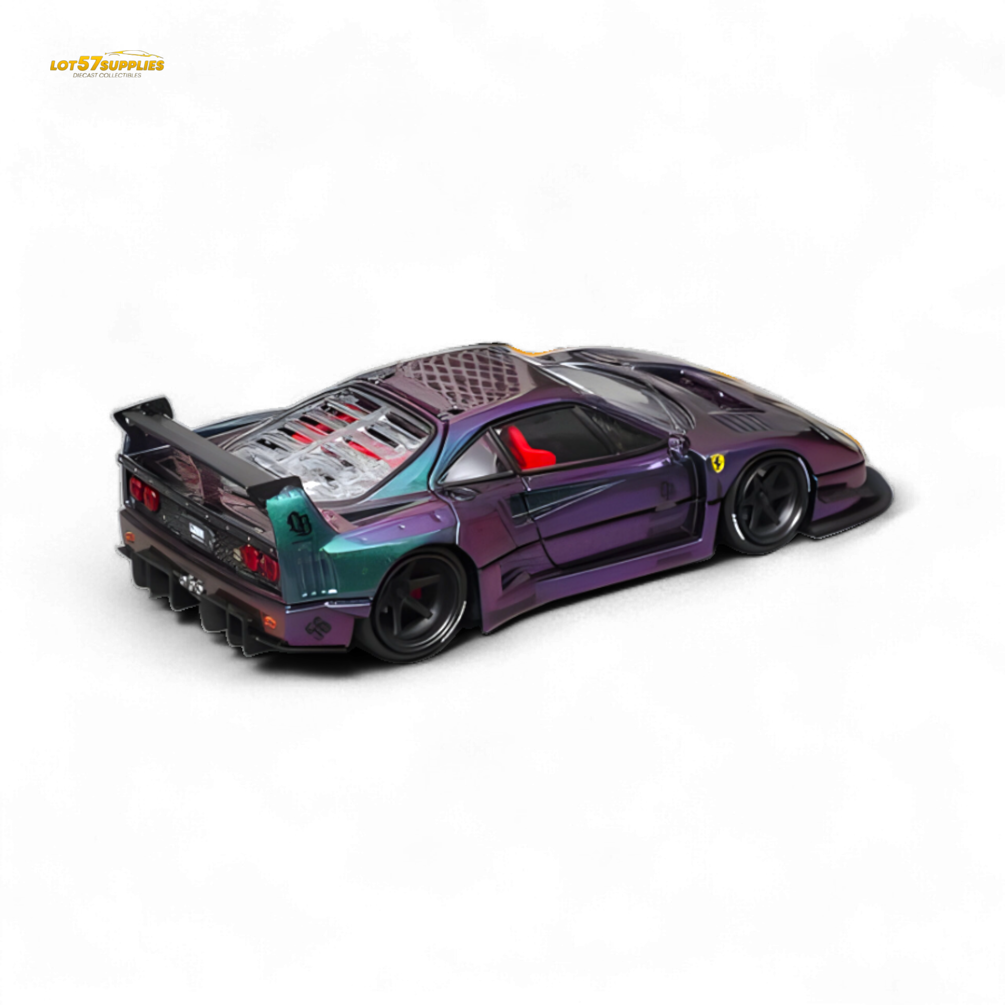 (Pre-Order) Star Model F40 LB-Works Wide-Body - Magic Purple Ordinary 1:64