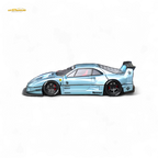 (Pre-Order) Star Model F40 LB-Works WideBody - Ice Blue Ordinary 1:64