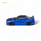 Fuji Skyline R34 GT-R Nismo Z-Tune - Bayside Blue 1:64