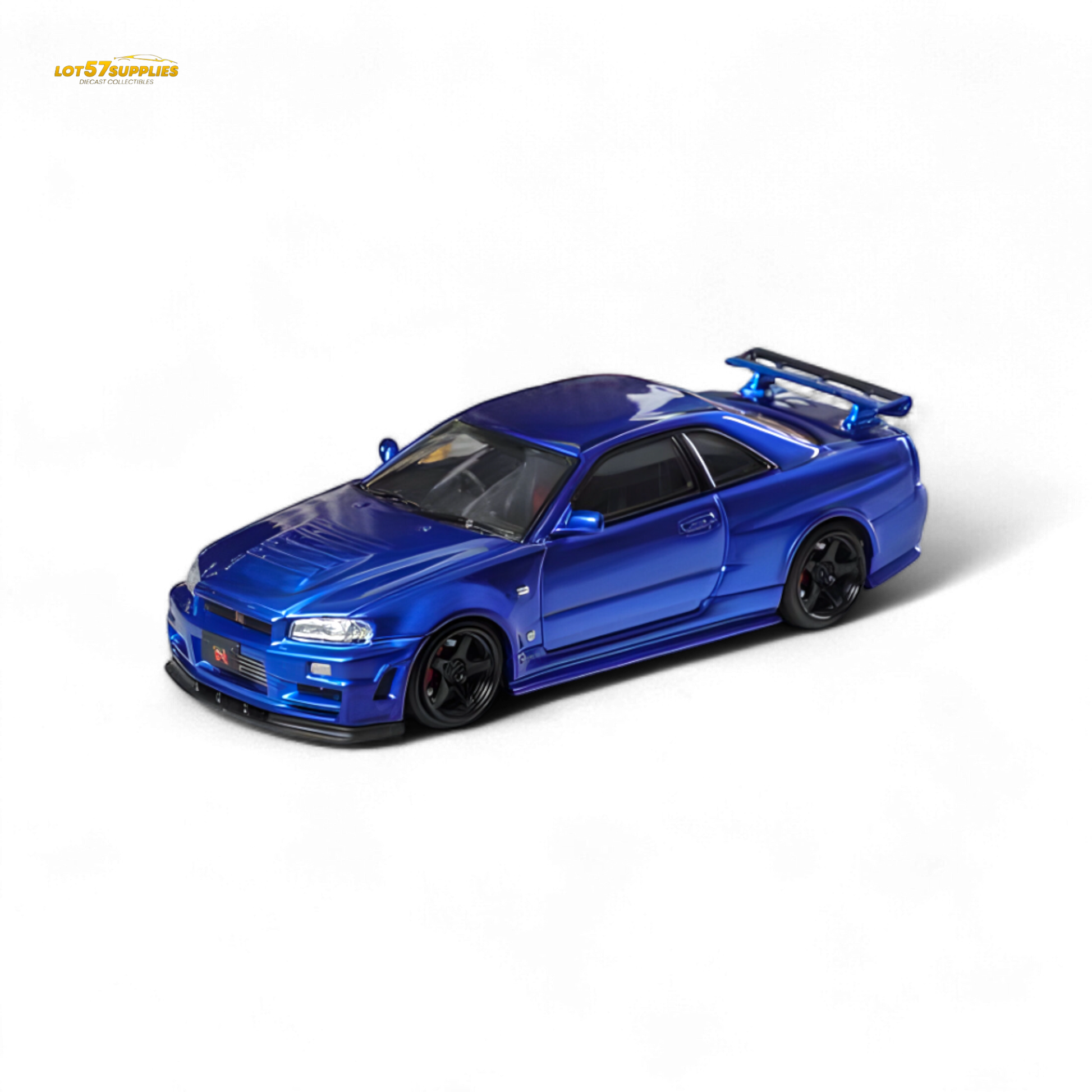 Fuji Skyline R34 GT-R Nismo Z-Tune - Bayside Blue 1:64