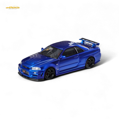 Fuji Skyline R34 GT-R Nismo Z-Tune - Bayside Blue 1:64