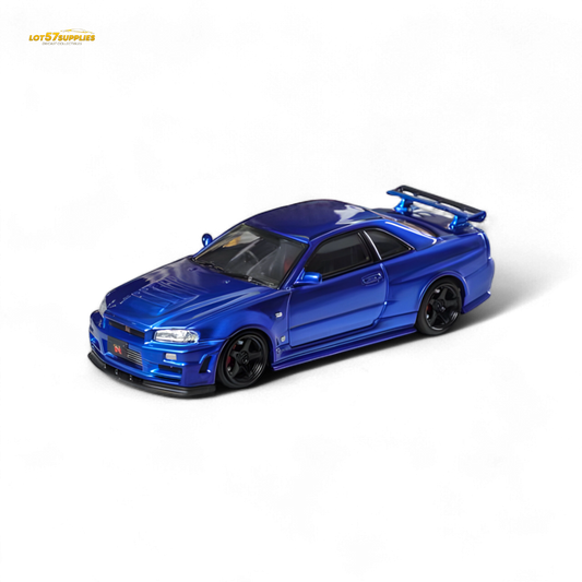Fuji Skyline R34 GT-R Nismo Z-Tune - Bayside Blue 1:64