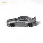 Fuji Skyline R34 GT-R Nismo Z-Tune - Gun Grey 1:64