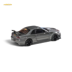 Fuji Skyline R34 GT-R Nismo Z-Tune - Gun Grey 1:64