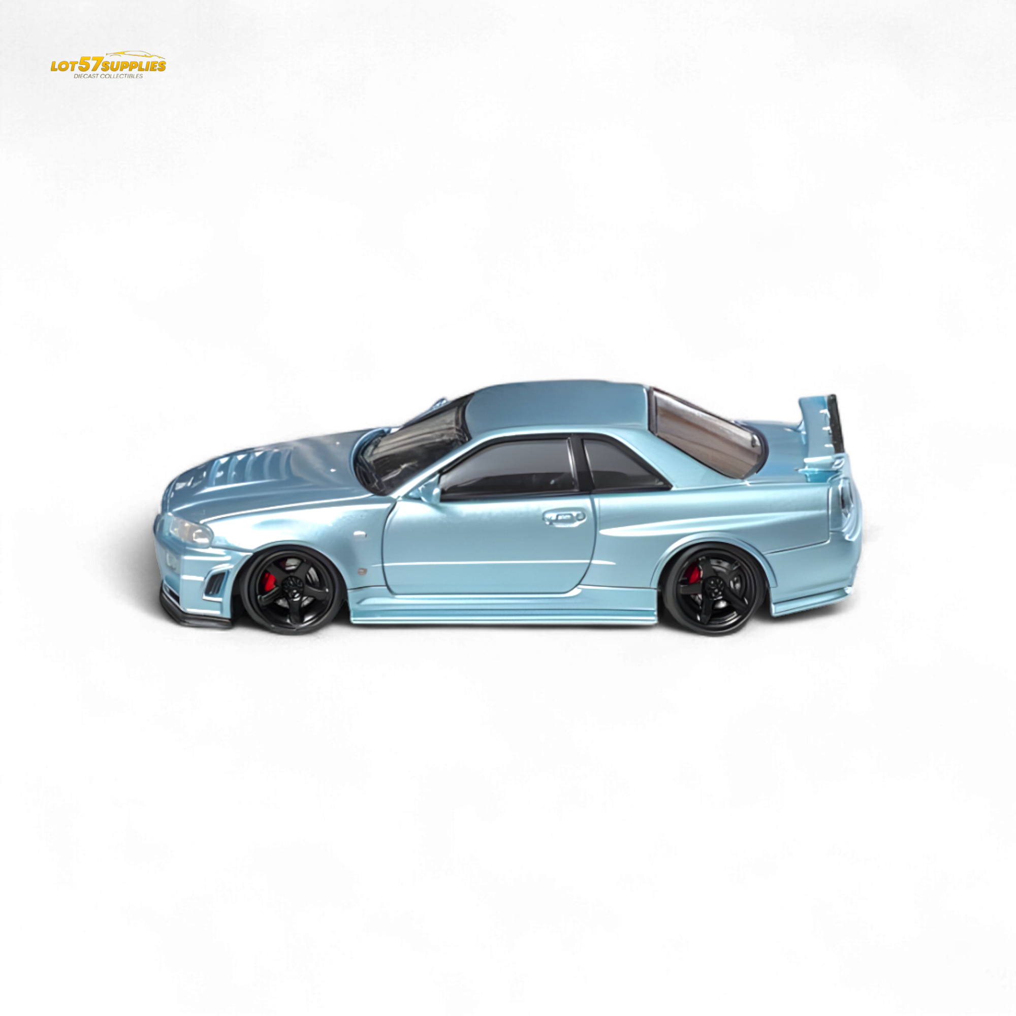 Fuji Skyline R34 GT-R Nismo Z-Tune - Ice Blue 1:64