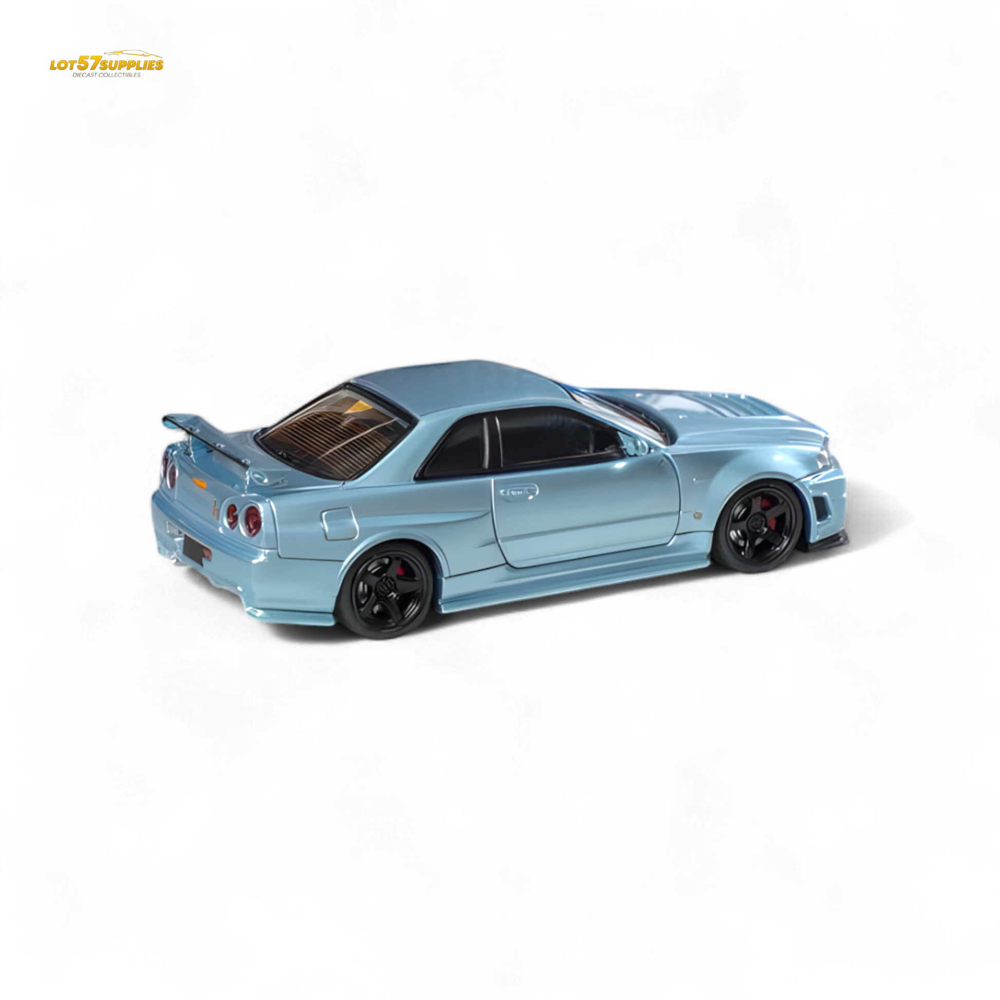 Fuji Skyline R34 GT-R Nismo Z-Tune - Ice Blue 1:64