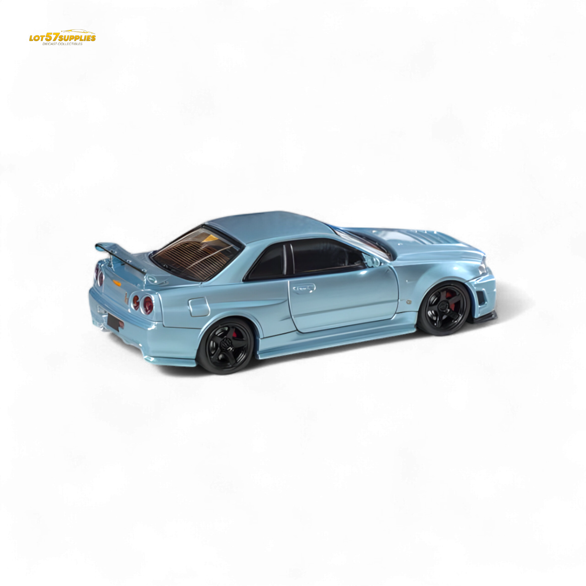 Fuji Skyline R34 GT-R Nismo Z-Tune - Ice Blue 1:64