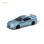 Fuji Skyline R34 GT-R Nismo Z-Tune - Ice Blue 1:64