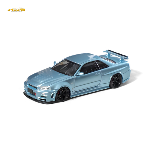 Fuji Skyline R34 GT-R Nismo Z-Tune - Ice Blue 1:64