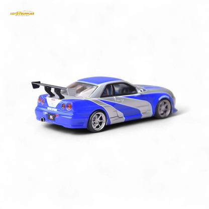 Focal Horizon Skyline GT-R R34 - NFS Silver Blue 1:64