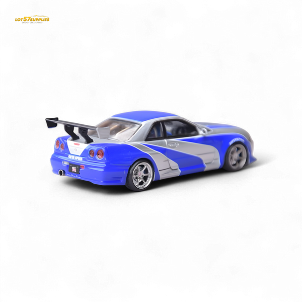 Focal Horizon Skyline GT-R R34 - NFS Silver Blue 1:64