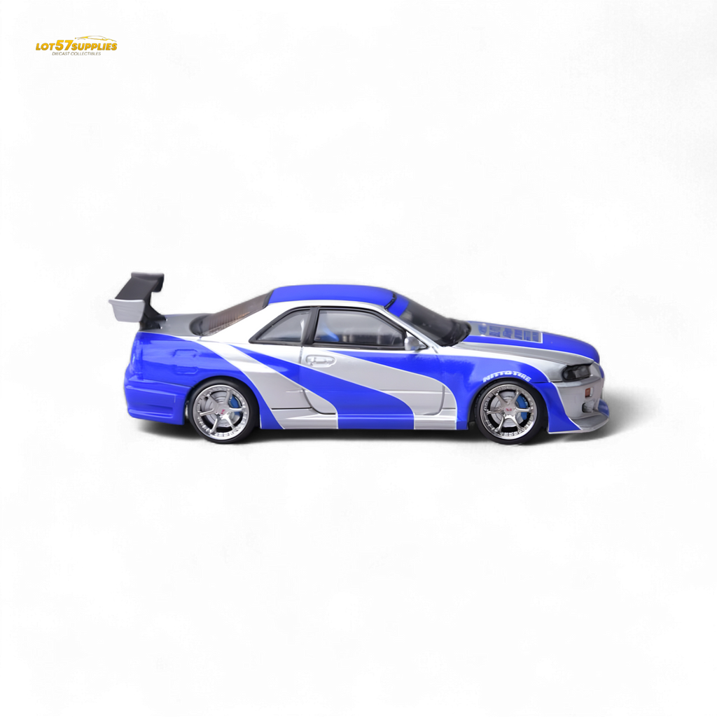Focal Horizon Skyline GT-R R34 - NFS Silver Blue 1:64