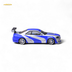 Focal Horizon Skyline GT-R R34 - NFS Silver Blue 1:64