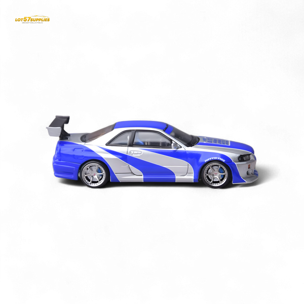 Focal Horizon Skyline GT-R R34 - NFS Silver Blue 1:64