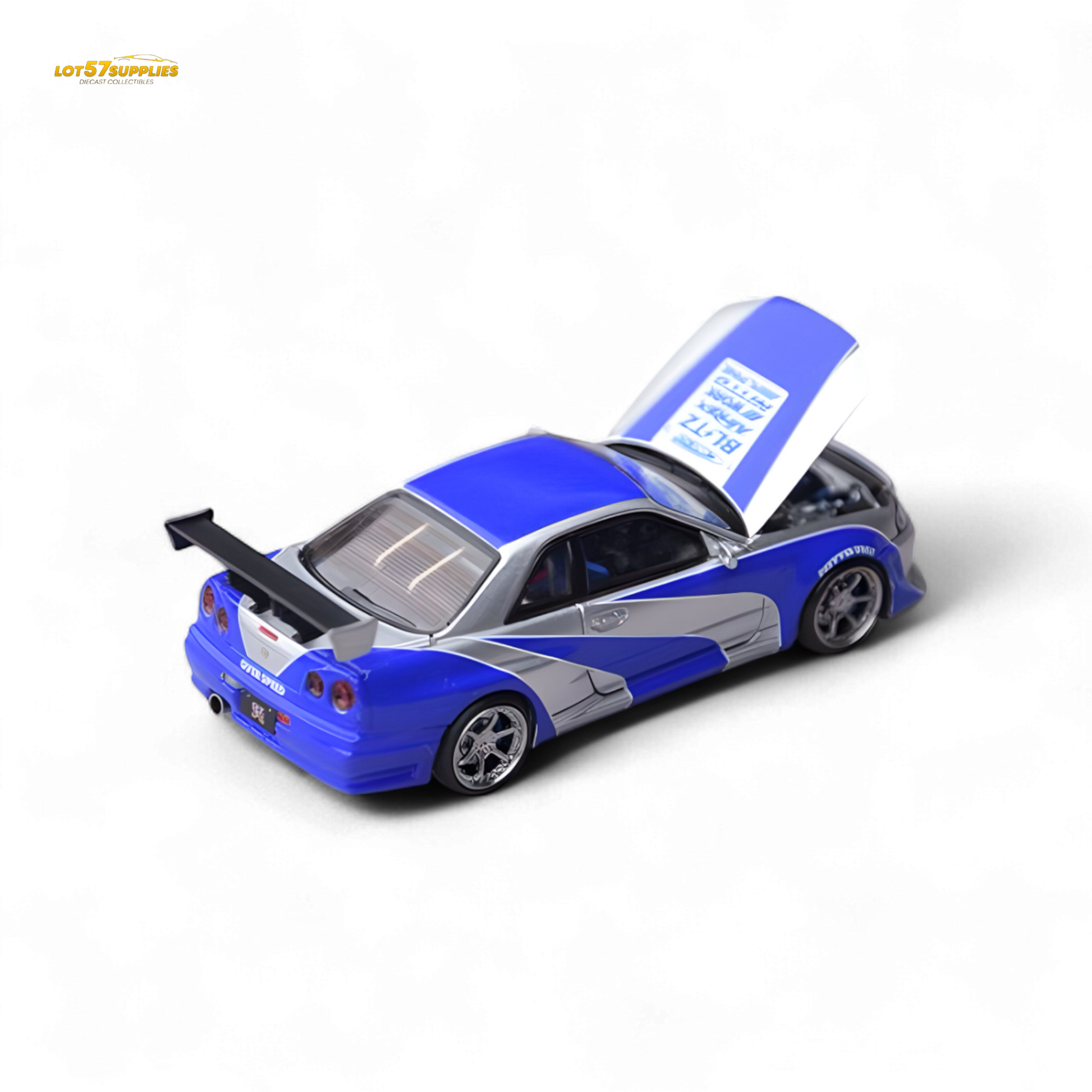 Focal Horizon Skyline GT-R R34 - NFS Silver Blue 1:64