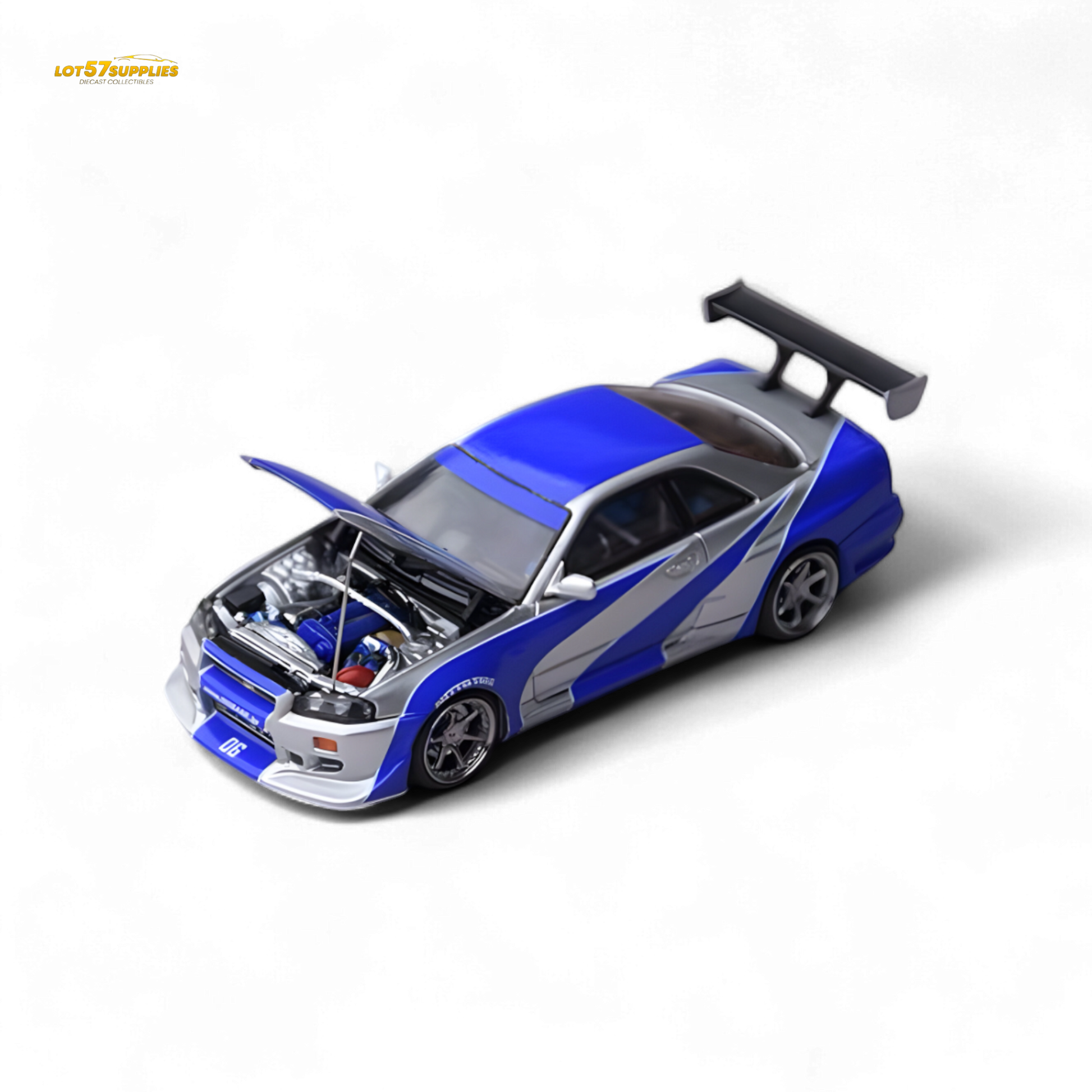 Focal Horizon Skyline GT-R R34 - NFS Silver Blue 1:64
