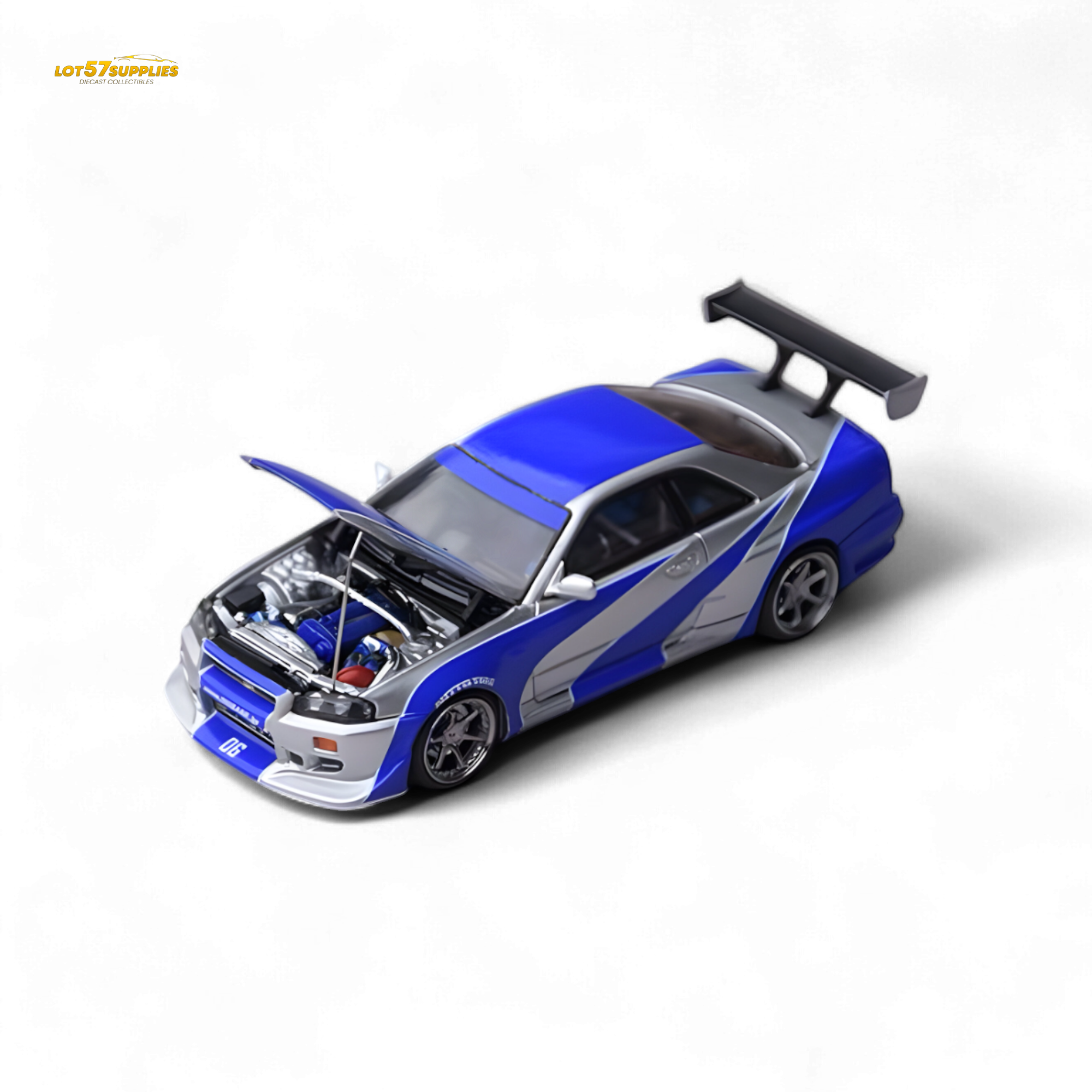 Focal Horizon Skyline GT-R R34 - NFS Silver Blue 1:64