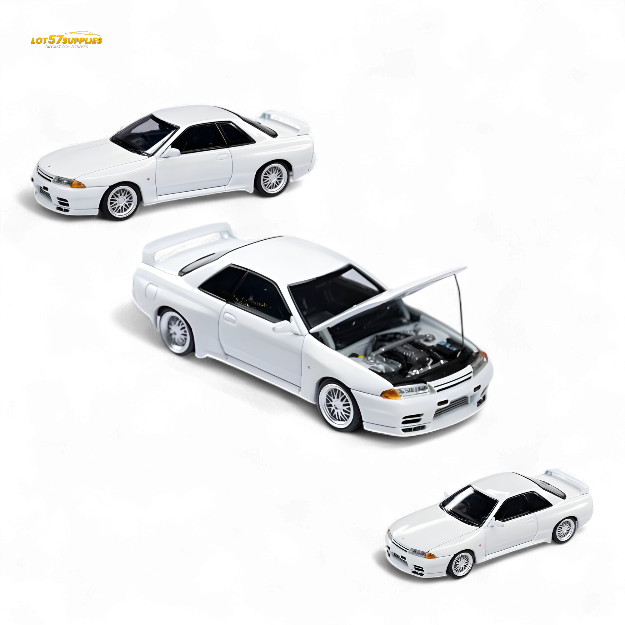 Focal Horizon Skyline GT-R R32 Nismo S-Tune Version - White 1:64 Main image