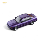 (Pre-Order) DCM BMW E34 5-Series Sedan - Daytona Roland Purple 1:64