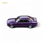 (Pre-Order) DCM BMW E34 5-Series Sedan - Daytona Roland Purple 1:64